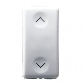Gewiss System double button interlocked white...