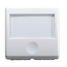 Gewiss system luminous 2-module push-button...