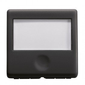 Pulsante Gewiss system black portanome 2 moduli...