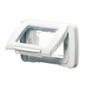 Wasserdichte Platte Gewiss system weiß ip55 3...