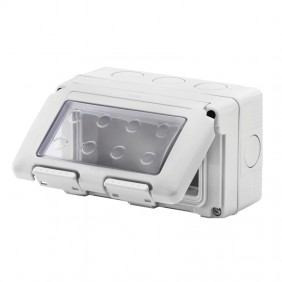 Gewiss boîtier pour appareils System horizontal...