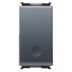 Gewiss Playbus 16A Drucktaste schwarz GW30021