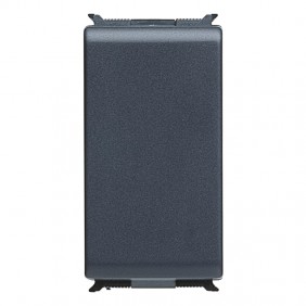 Gewiss Playbus Abdeckung 1 Modul Schwarz GW30901