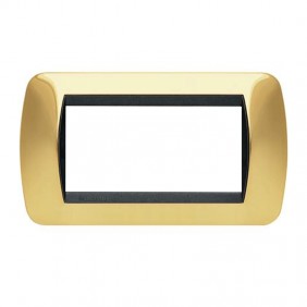 Bticino Living International placa 4 módulos...