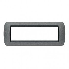 Bticino Living International placa 7 módulos...