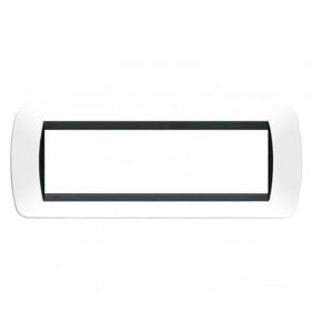 Bticino Living International placa 7 módulos...