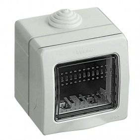 Bticino Idrobox IP55 housing 2 modules 25502