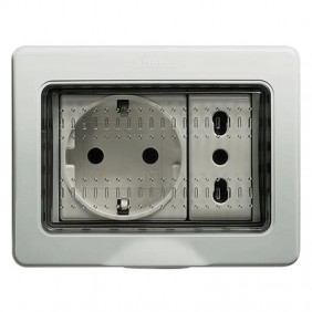 Bticino Matix Idrobox IP55 housing 3 modules 25503