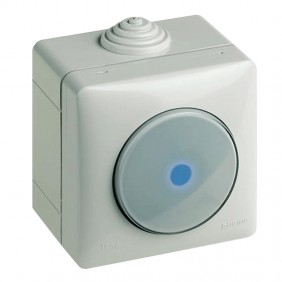 Bticino pulsante da parete IP55 10A 26005