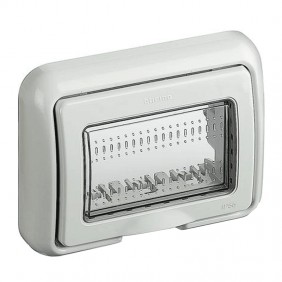 Bticino plate module holder 3 modules IP55 for...