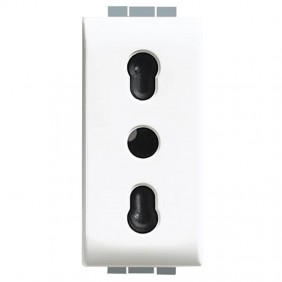 Bticino Luna two-way socket 10/16A C4180