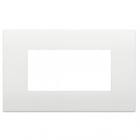 Vimar Arke Classic plate 4 modules white 19654.74