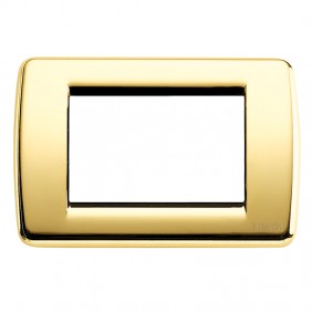Vimar Idea Rondò Abdeckrahmen 3 Module Gold...