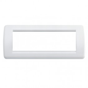 Vimar Idea Rondò placa 6 módulos blanco...