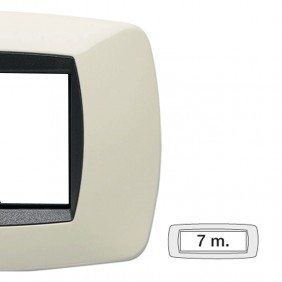 Placa Master Modo 7 módulos marfil 39TC287