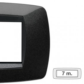 Placa Master Modo 7 módulos negro 39TC207