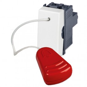 Master Mix pulsante a tirante bianco 1P 16A 21030