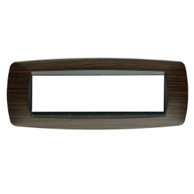 Master Modo placca 7 moduli colore wenge 39TC467