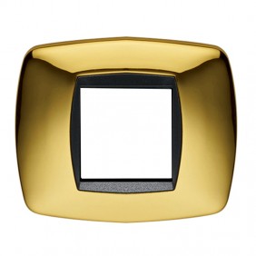 Master Modo placca 2 moduli oro lucido 39TC212