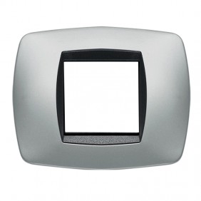 Placa Master Modo 2 módulos color titanio 39TC252