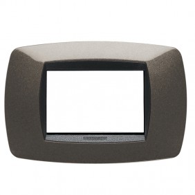 Plaque maîtresse Modo 3 modules gris anthracite...