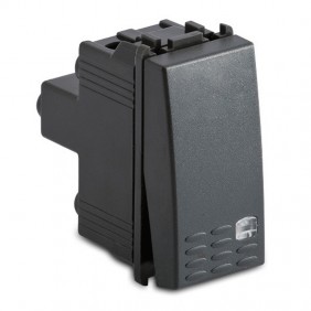 Mastertaster Modus 1P 16A beleuchtbar grau 31015