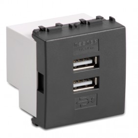 Dual USB Power Supply Master Mode 4A grey 31213.2