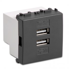Duales USB-Netzteil Master Mode 4A grau 31213.2
