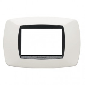 Placa Master Modo 3 módulos blanco 39TC103