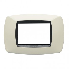 Master Modo plaque 3 modules ivoire 39TC283