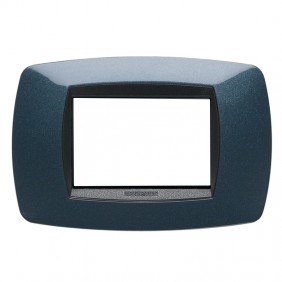 Master Modo plaque 3 modules bleu nuit 39TC353