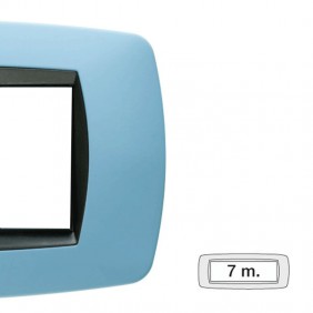 Master plate Modo 7 places light blue soft 39TC727