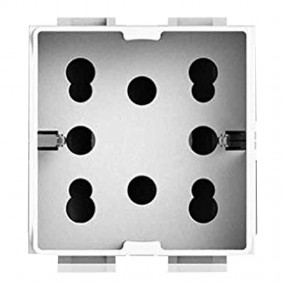 Presa ABB SIDE  1 schuko + 2 bivalenti 2CSK1193CH