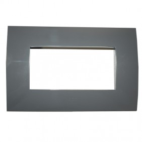 Abb Chiara plate 4 modules volcano 2CSK0404CH