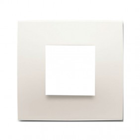 Abb Chiara plate 2 modules white 2CSK0201CH