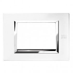 Urmet Simon Nea plaque 3 modules blanc...