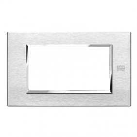 Urmet Simon Nea Abdeckrahmen 4 Module Aluminium...