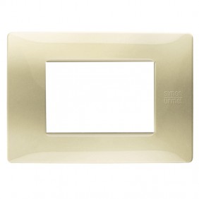 Platte 3 Module Urmet Simon Nea satiniert gold...