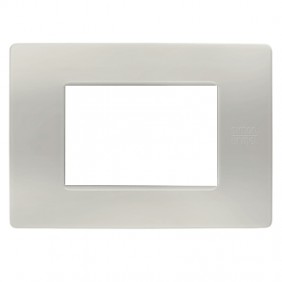 Plate 3 modules Urmet Simon Nea powder 11803.PV