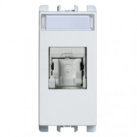 Simon Nea Data socket RJ45 category 6 1 module...
