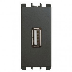 Urmet Simon Nea Usb 5V 2,1A color antracita 10330