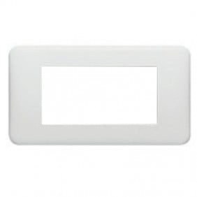 Legrand plate Cross series 4 places white 680544