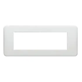 Legrand plate Cross series 6 places white 680549