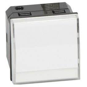 Bouton Legrand Vela porte-nom 2 modules...