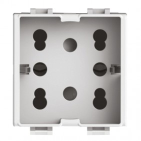 4Box universal Standard and Schuko Socket for...