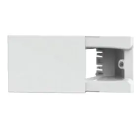 4Box Hide frame for 3-module back box white...