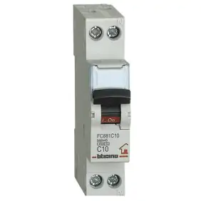 Bticino thermal-magnetic circuit breaker 10A...