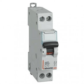 Bticino magnetotermico 10A 1P+N 6kA FN881C10
