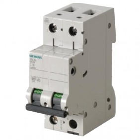 Circuit breaker Siemens 2P 16A 4.5 kA Type C-2...