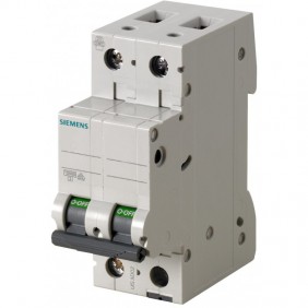 Interruptor de circuito de Siemens 2P 20A 6 ka...